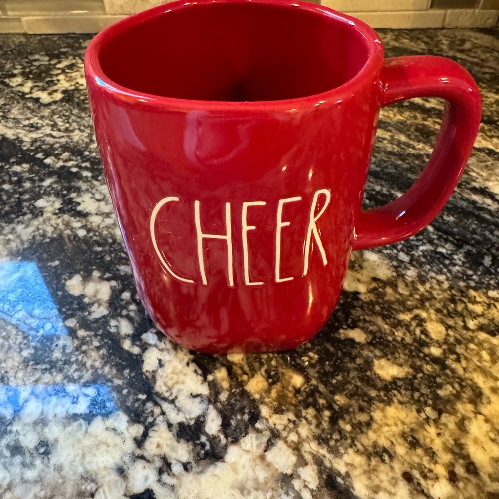 Rae Dunn Red Cheer Mug